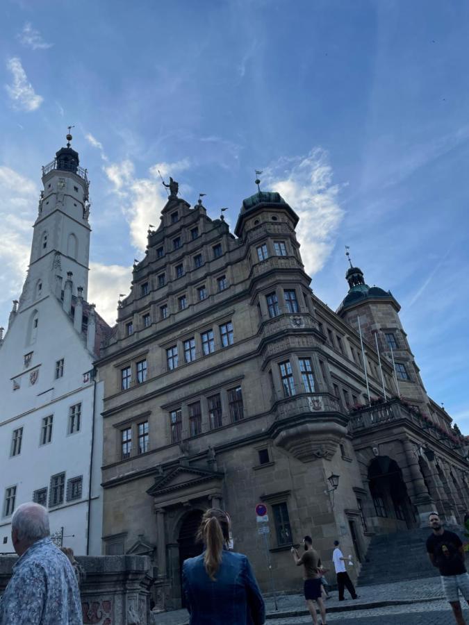 Hotel Gaestehaus Alter Keller Rothenburg ob der Tauber Exterior foto