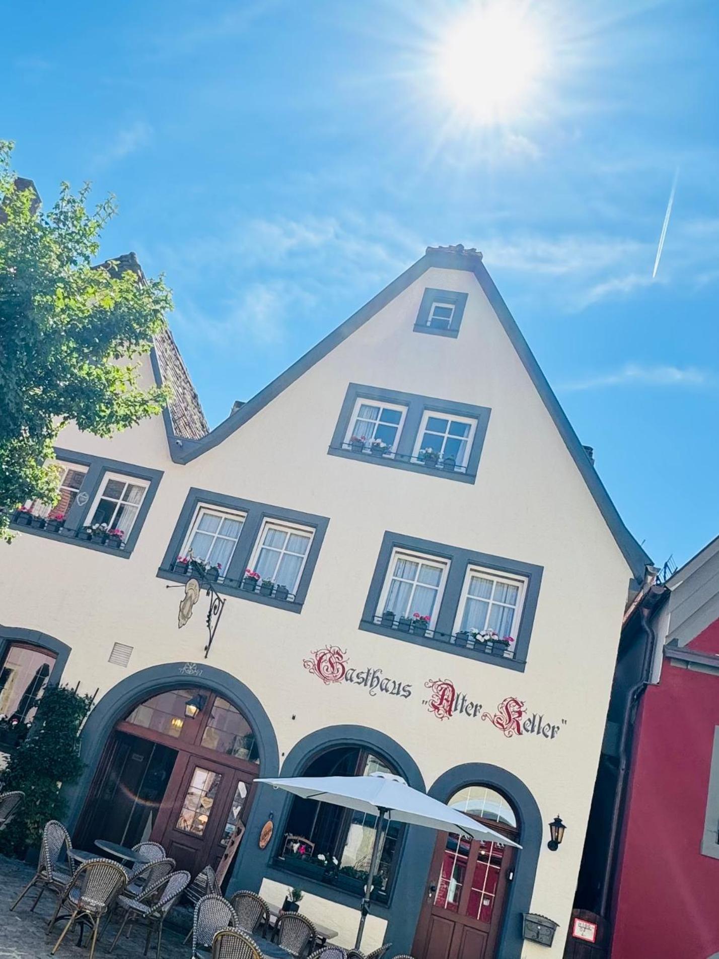 Gaestehaus Alter Keller Rothenburg ob der Tauber Exterior foto