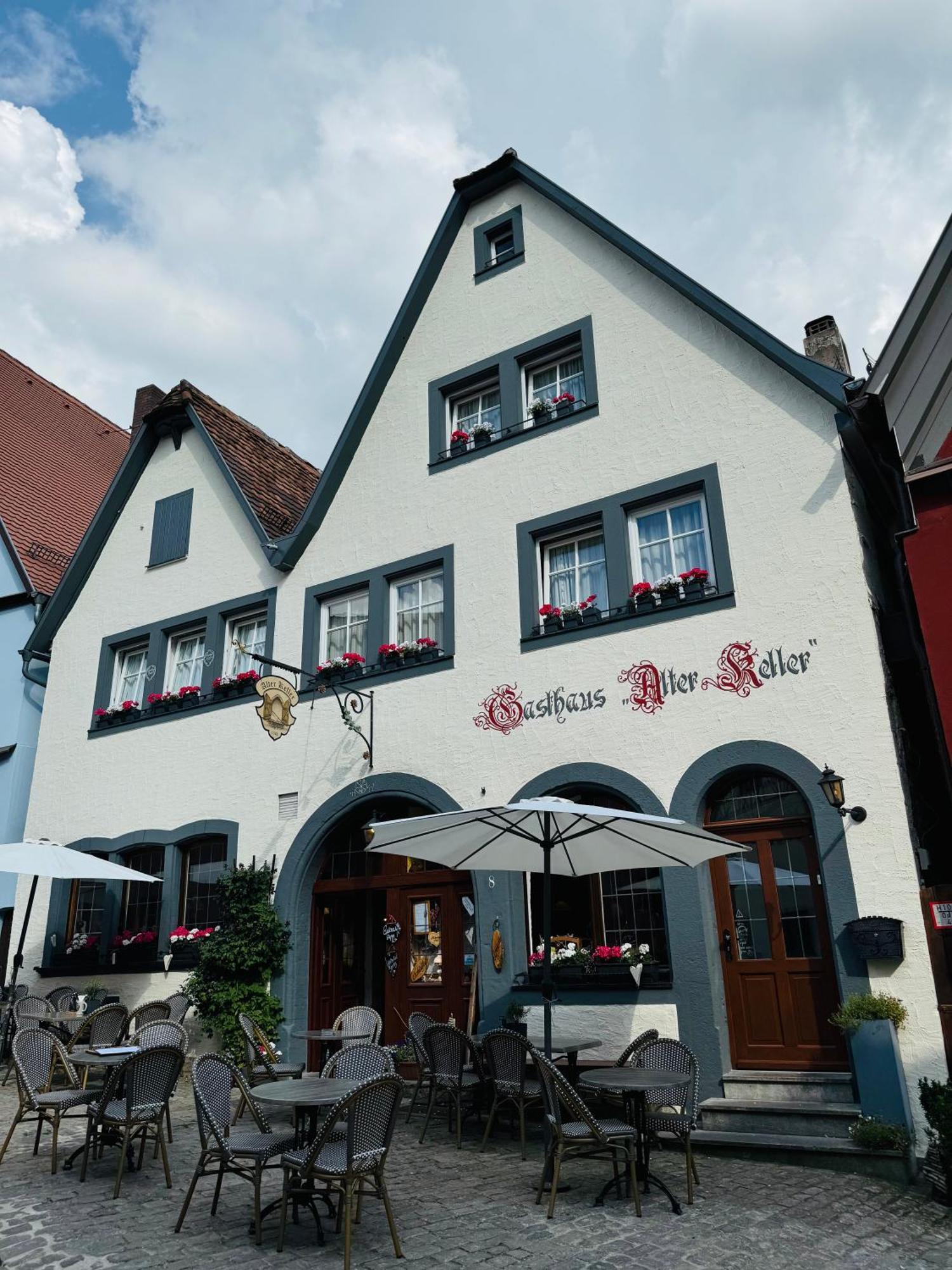 Gaestehaus Alter Keller Rothenburg ob der Tauber Exterior foto