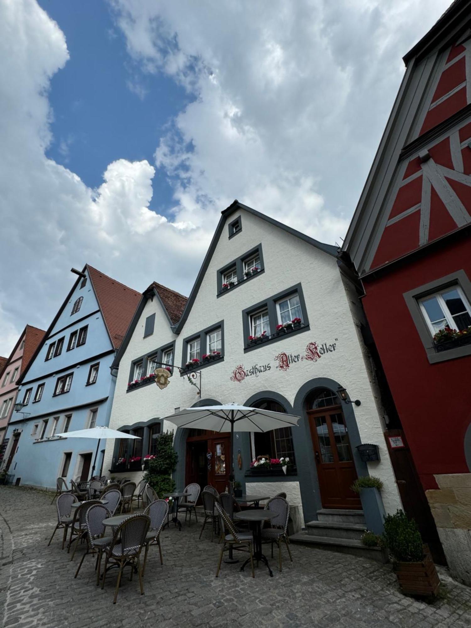 Gaestehaus Alter Keller Rothenburg ob der Tauber Exterior foto