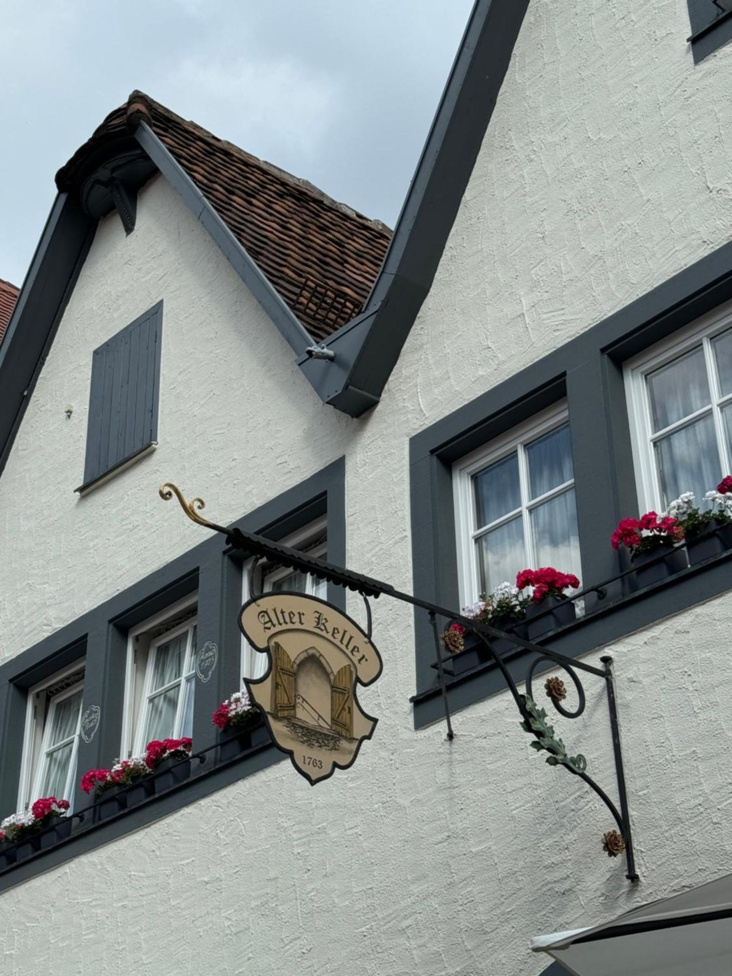 Gaestehaus Alter Keller Rothenburg ob der Tauber Exterior foto