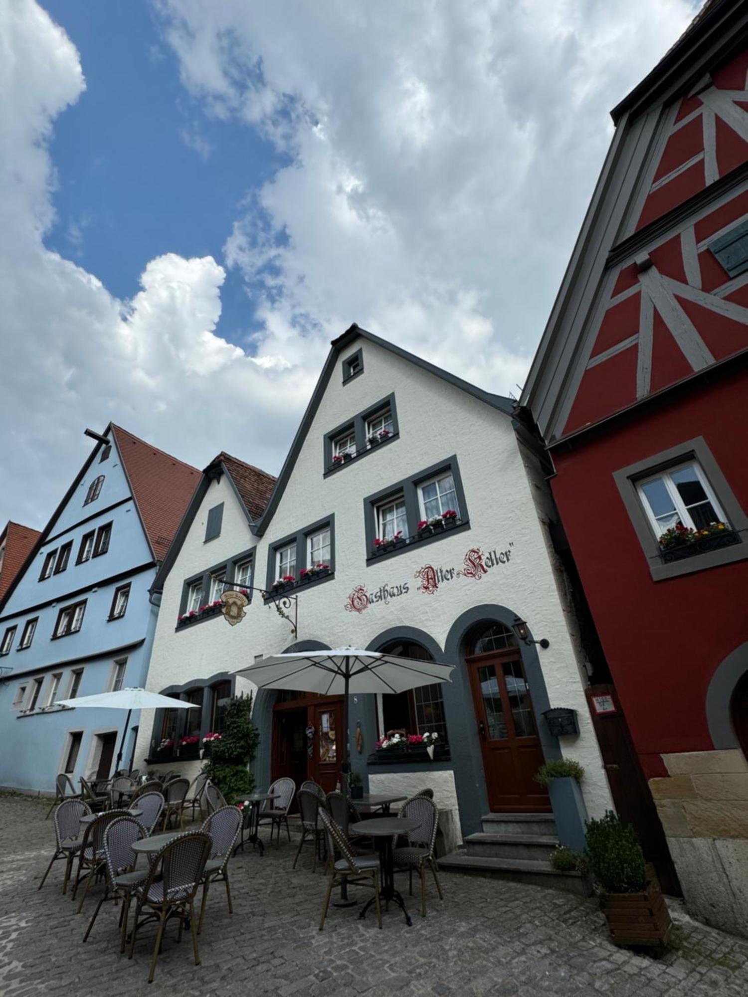 Gaestehaus Alter Keller Rothenburg ob der Tauber Exterior foto