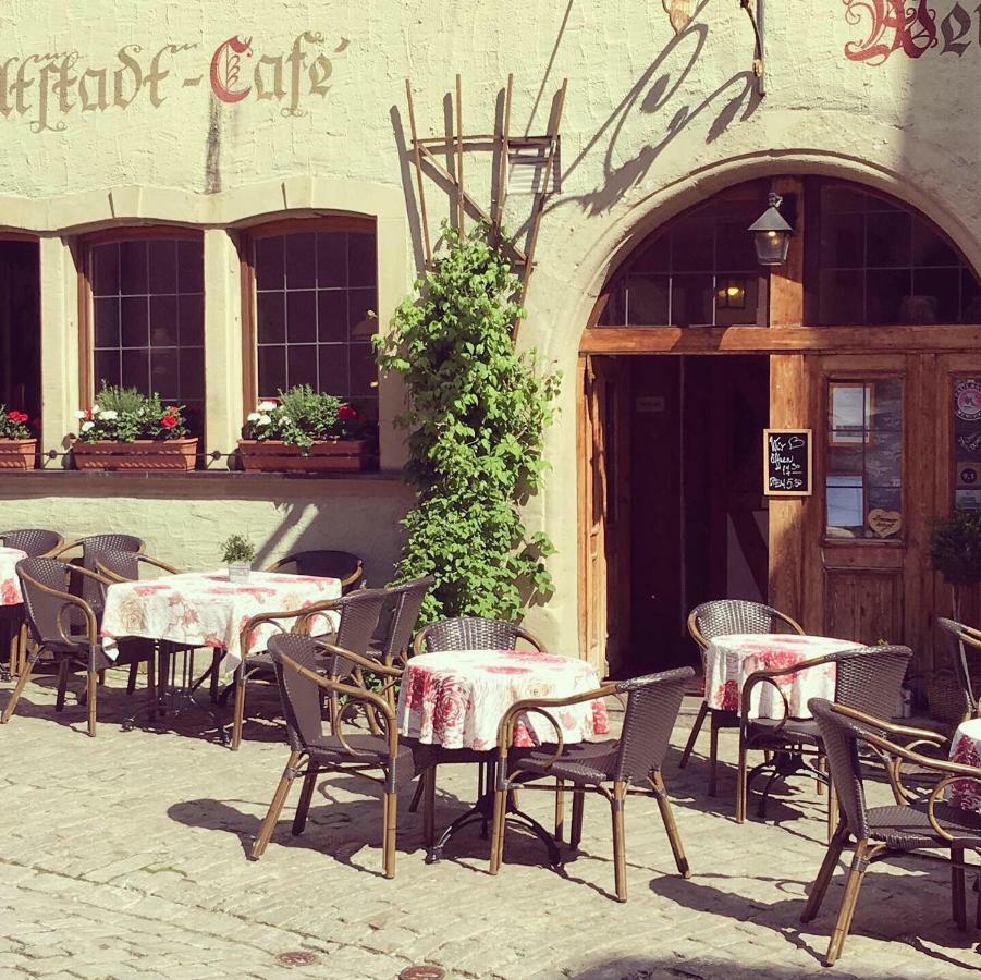 Hotel Gaestehaus Alter Keller Rothenburg ob der Tauber Exterior foto